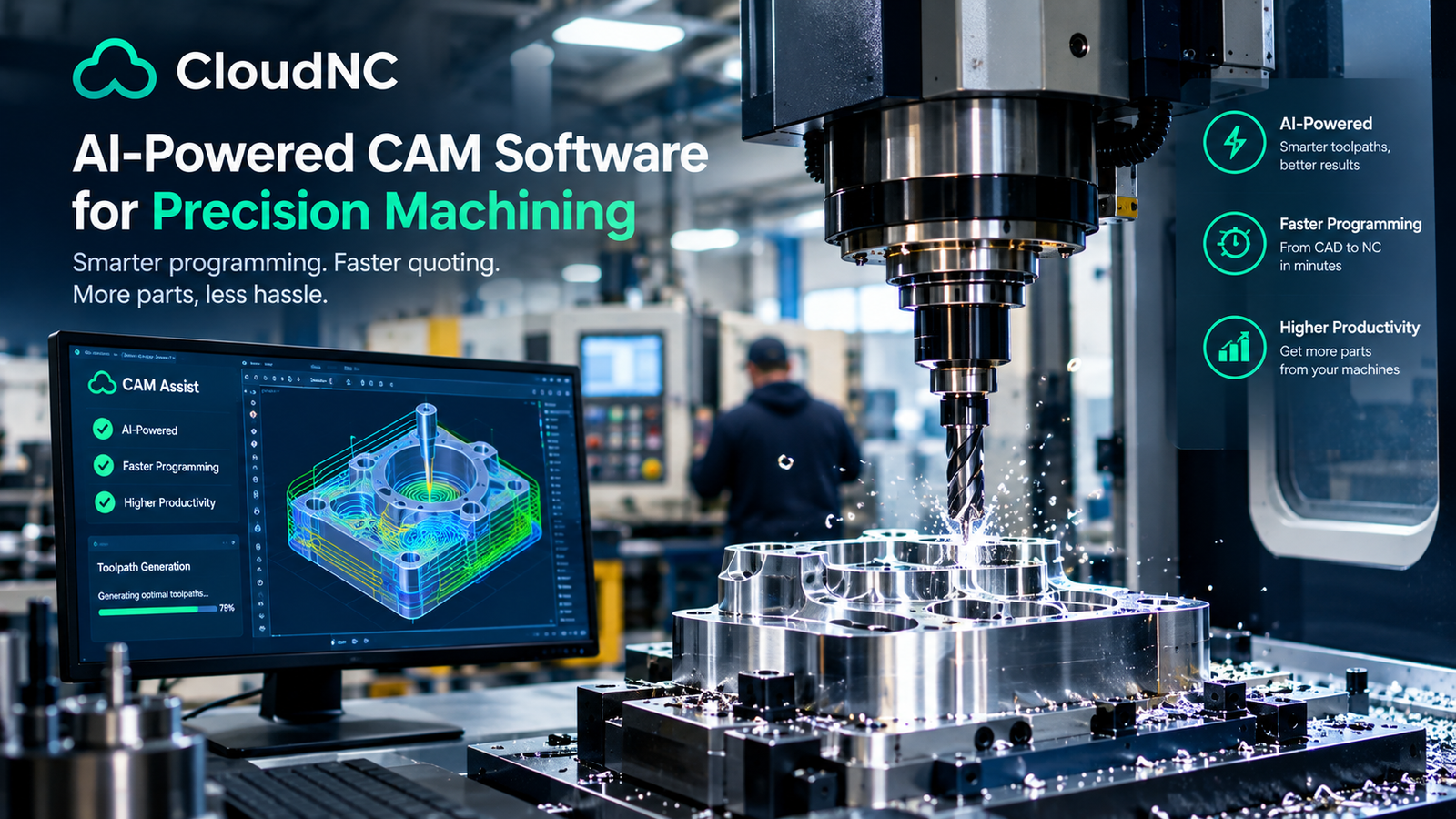 CloudNC Funding: $20M for AI CNC Software